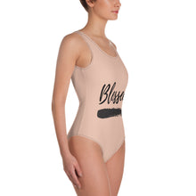 Load image into Gallery viewer, Blessed Designed One-Piece Swimsuit