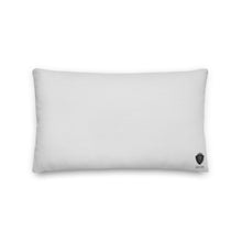 Load image into Gallery viewer, 1 Corinthians 13:13 Gray Premium Pillow 20X12