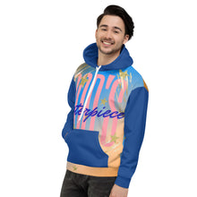Load image into Gallery viewer, God's Masterpiece Blue Unisex Hoodie