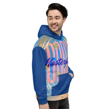 Load image into Gallery viewer, God's Masterpiece Blue Unisex Hoodie