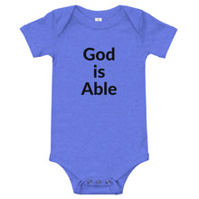 Load image into Gallery viewer, God is Able Baby short sleeve one piece