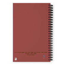 Load image into Gallery viewer, 1 Corinthians 13:13 Earth Spiral notebook