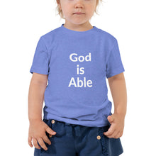 Load image into Gallery viewer, God is Able Toddler Short Sleeve Tee