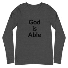 Load image into Gallery viewer, God is Able Unisex Long Sleeve Tee