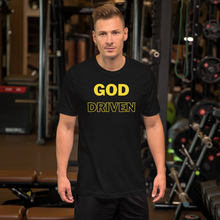 Load image into Gallery viewer, God Driven Designed Short-Sleeve Unisex T-Shirt.