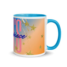 Load image into Gallery viewer, God's Masterpiece Mug with Blue or Pink Color Inside 11oz