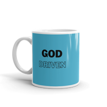 Load image into Gallery viewer, God Driven Summer Sky Glossy Mug 11oz $14 or 15oz $17