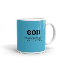 Load image into Gallery viewer, God Driven Summer Sky Glossy Mug 11oz $14 or 15oz $17