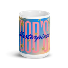 Load image into Gallery viewer, God's Masterpiece White glossy mug 11 oz or 15 oz