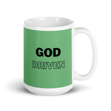 Load image into Gallery viewer, God Driven Bay Leaf Glossy Mug 11oz $14 or 15oz $17