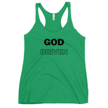 Load image into Gallery viewer, God Driven Women's Racerback Tank