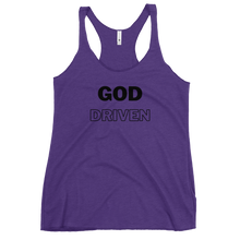 Load image into Gallery viewer, God Driven Women's Racerback Tank