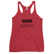 Load image into Gallery viewer, God Driven Women's Racerback Tank