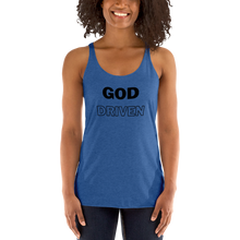 Load image into Gallery viewer, God Driven Women's Racerback Tank