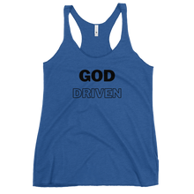 Load image into Gallery viewer, God Driven Women's Racerback Tank
