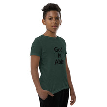 Load image into Gallery viewer, God is Able Youth Short Sleeve T-Shirt