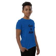Load image into Gallery viewer, God is Able Youth Short Sleeve T-Shirt