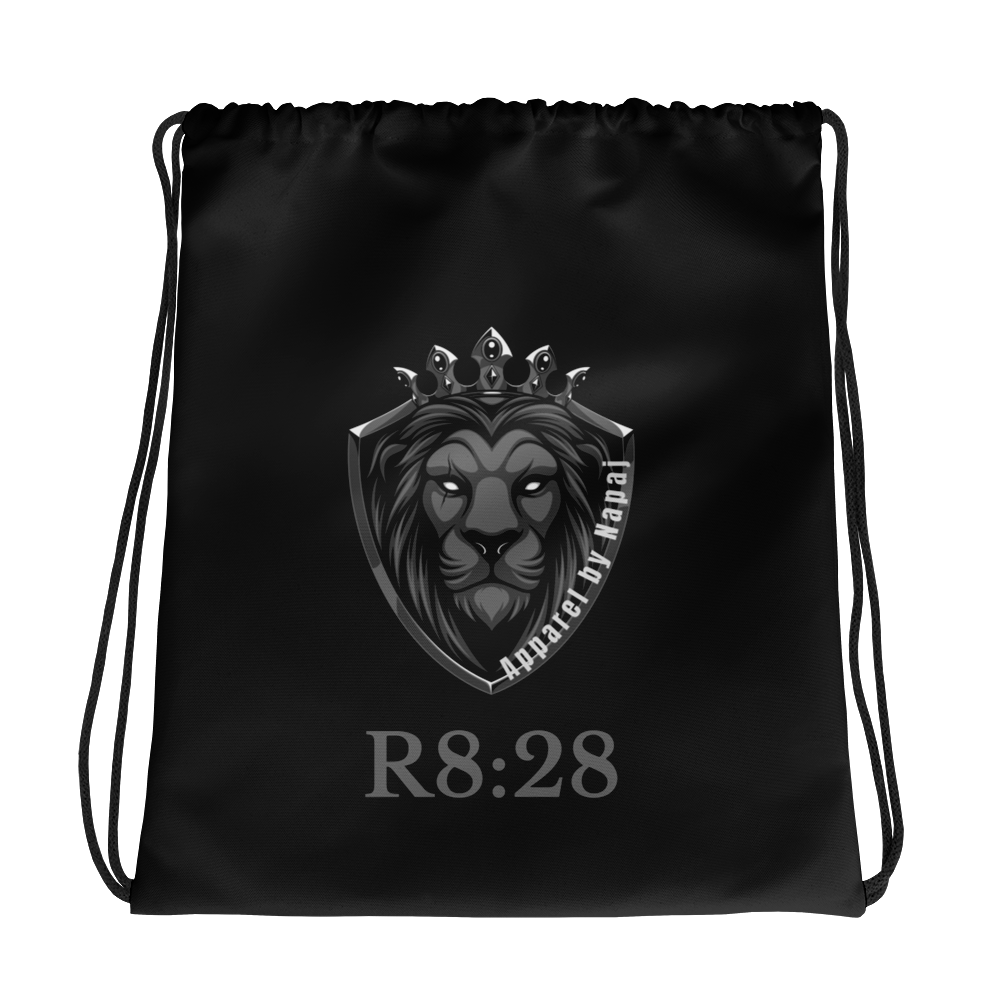 R8:28 Apparel by Napaj Drawstring Logo Bag