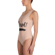 Load image into Gallery viewer, Blessed Designed One-Piece Swimsuit
