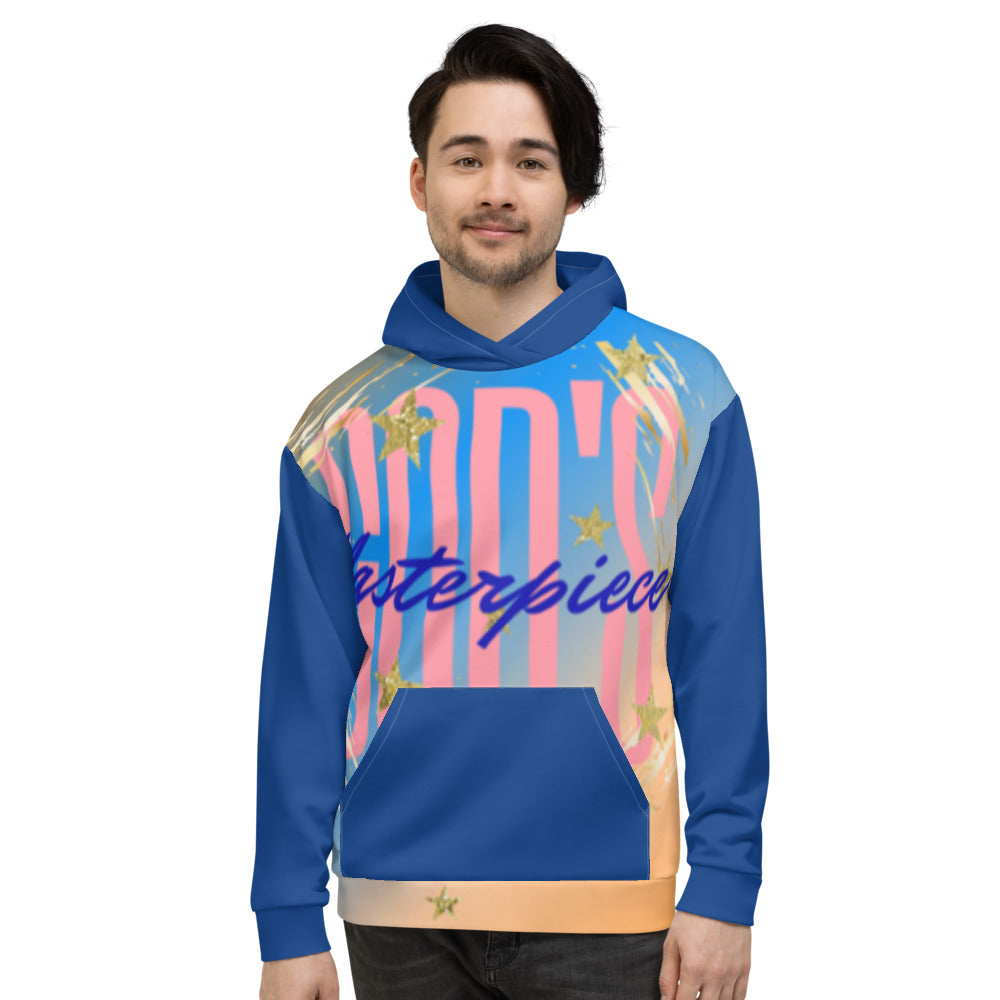 God's Masterpiece Blue Unisex Hoodie