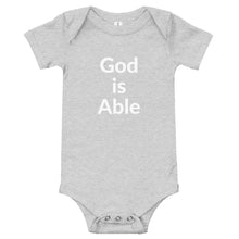 Load image into Gallery viewer, God is Able Baby short sleeve one piece
