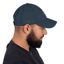 Load image into Gallery viewer, God Driven Distressed Dad Hat
