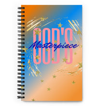 Load image into Gallery viewer, God&#39;s Masterpiece Spiral notebook
