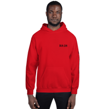 Load image into Gallery viewer, R8:28/ Called Unisex Hoodie Black Text in Four Colors
