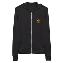 Load image into Gallery viewer, Victory Above Unisex Zip Hoodie
