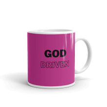 Load image into Gallery viewer, God Driven Medium Red Violet Glossy Mug 11oz $14 or 15oz $17
