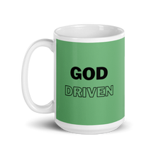 Load image into Gallery viewer, God Driven Bay Leaf Glossy Mug 11oz $14 or 15oz $17
